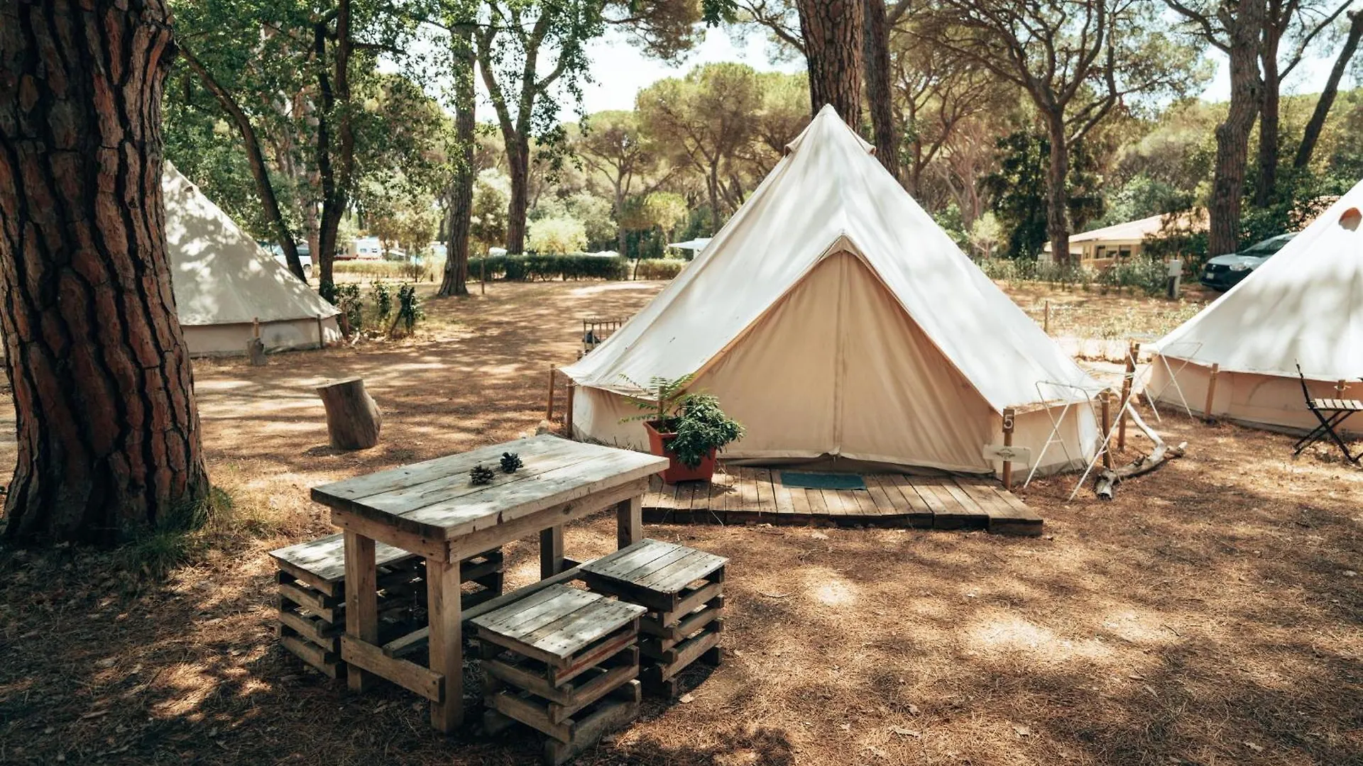 Luxury tent Pigna Felice Le Marze Hotel Marina di Grosseto Italy